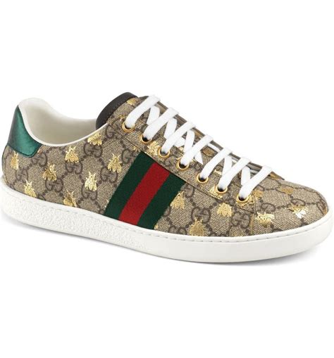 gucci bee sneakers on sale|gucci bee sneakers men's.